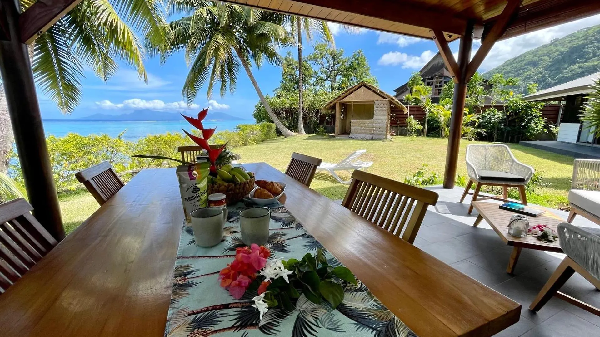 Pae Miti Beach House - White Sand Beach - Tahiti - 7 People Punaauia  0*, Punaauia (Tahiti)