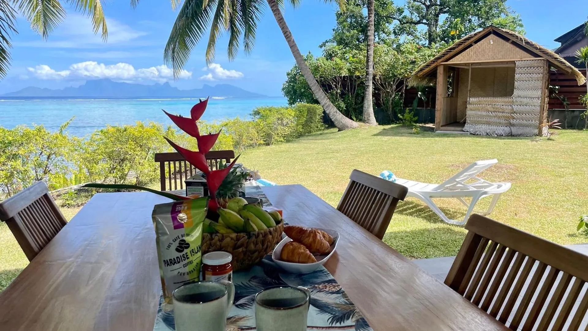 Pae Miti Beach House - White Sand Beach - Tahiti - 7 People Punaauia  0*, Punaauia (Tahiti)