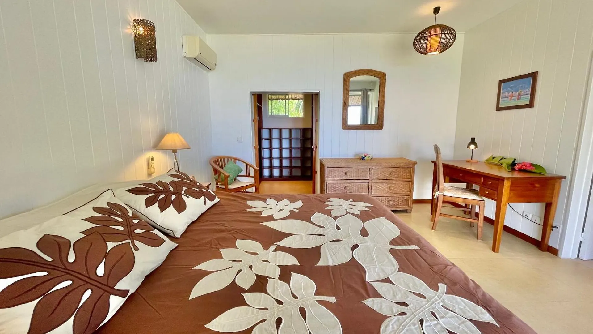 Pae Miti Beach House - White Sand Beach - Tahiti - 7 People Пунаауйя Французская Полинезия